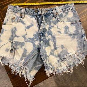 Vintage Levi's 555 Guys Fit Low Rise Jean shorts  acid Wash USA Women's